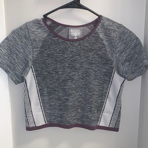 Athleta Impact Crop Tee Size L NWT